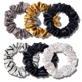 wholesale silk hair ties scrunchies for Hair Care